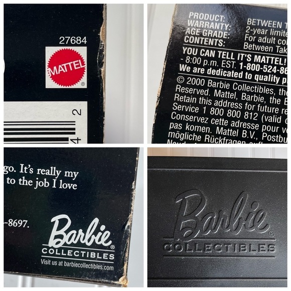 Between Takes Hollywood Movie Star Collection Barbie Doll 2000 Mattel 27684 - Picture 6 of 8